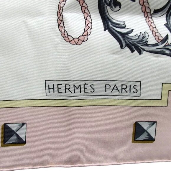 398204BG (S2) Hermes Scarf Carre 90 Multicolor Silk - Picture 10 of 12